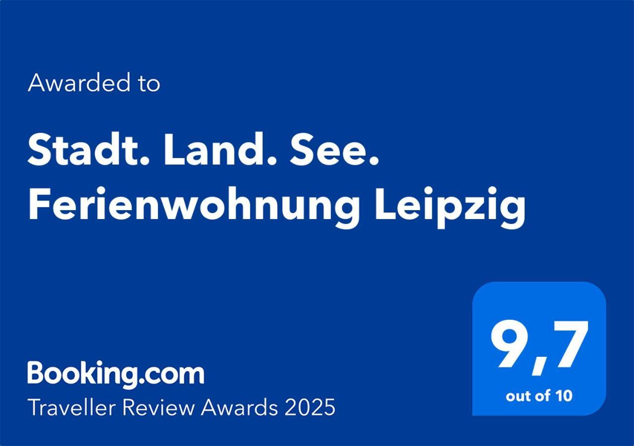 Stadt. Land. See. Ferienwohnung Leipzig Luaran gambar